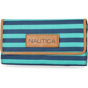 Women's Spectra Green The Perfect Carry All Money Manager Wallet Organizer RFID